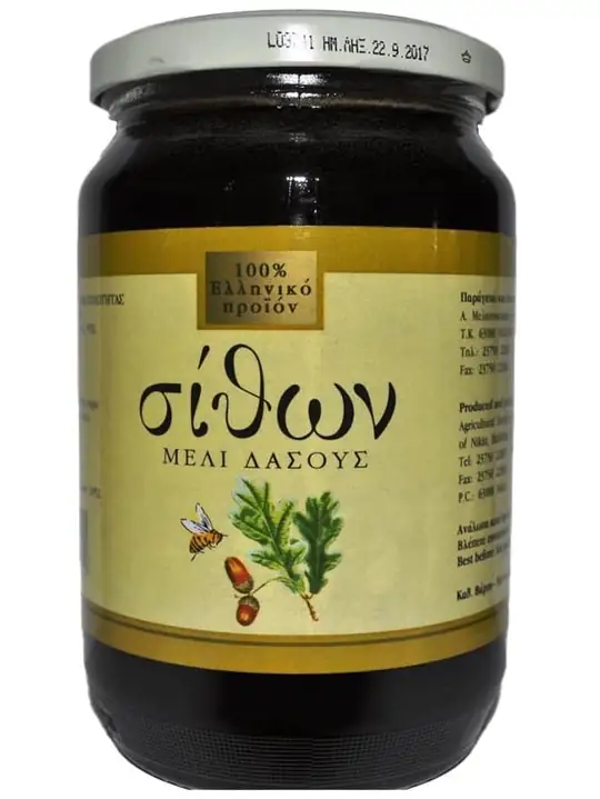 Sithon Honey Ekologisk Skogs Honung 450g ✖ 12