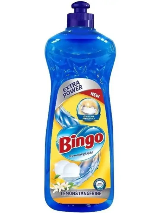 Bingo Flytande Diskmedel (Citron & Mandarin) 400ml ✖ 16