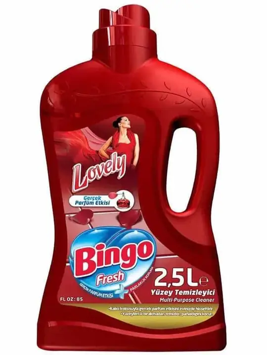 Bingo Allrengöringsmedel - Parfymerad Lovely 2,5L ✖ 6