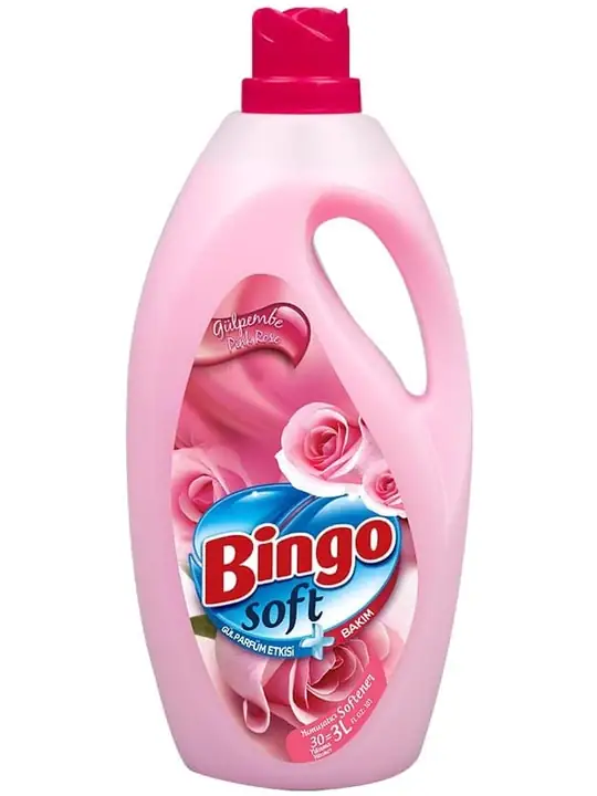 Bingo Soft - Sköljmedel (Rosdoft) 3L ✖ 6