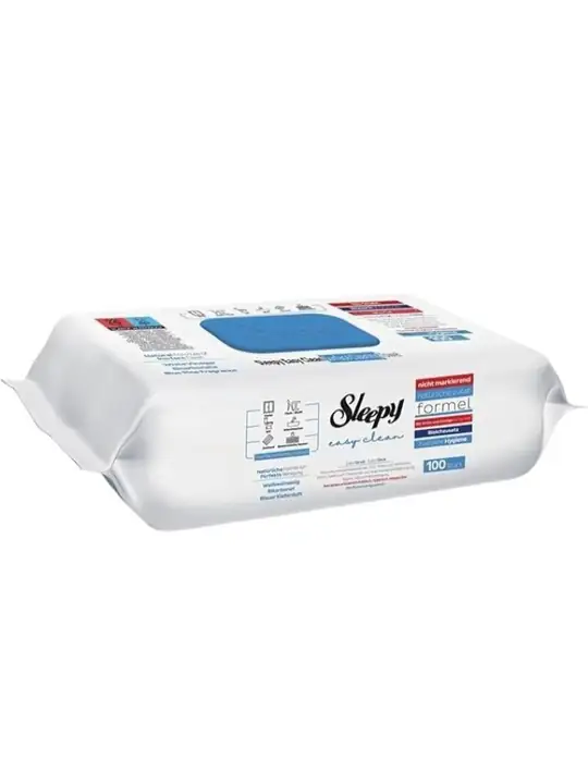Sleepy Easy Clean Yt-rengöringsservetter (Blekmedel) 100st ✖ 12