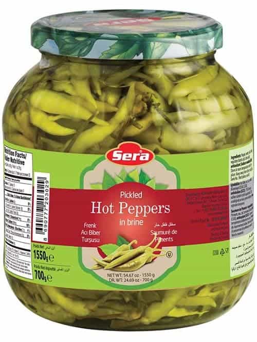 Sera Inlagd Stark Peppar 1700ml ✖ 6