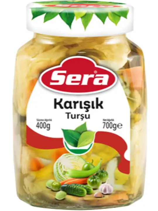 Sera Inlagda Blandade Grönsaker 700g ✖ 12