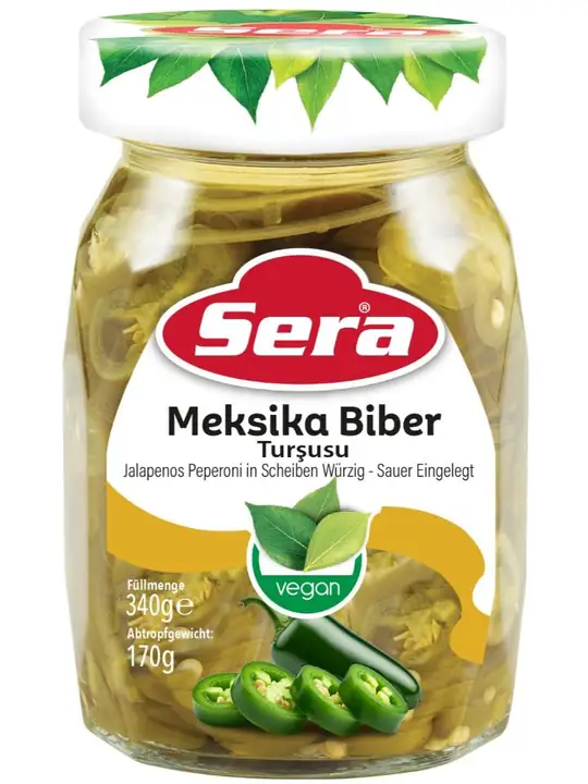 Sera Skivade Starka Jalapeños 340g ✖ 12