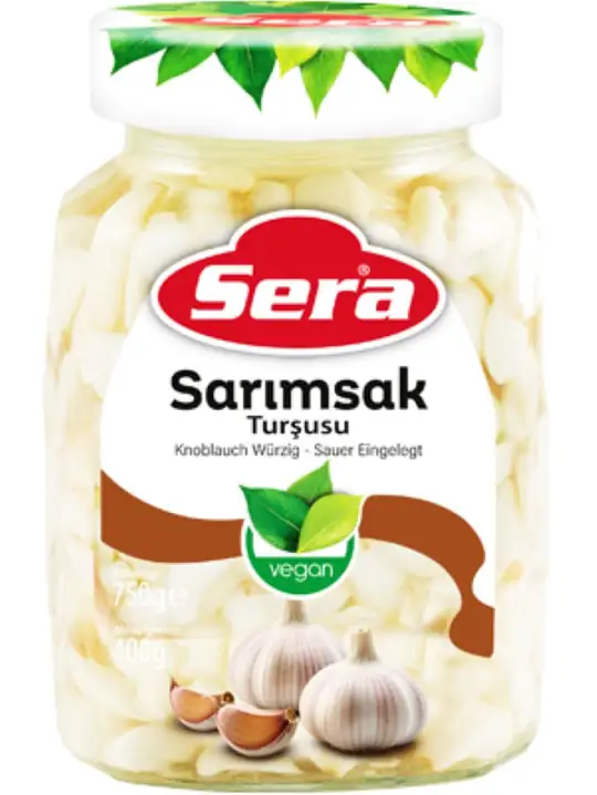Sera Inlagd Vitlök 750g ✖ 12