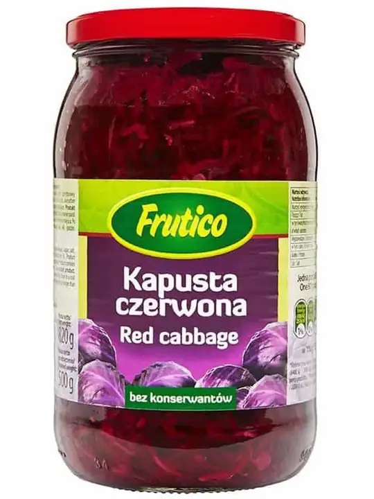 Frutico Rödkål strimlad 500g ✖ 8