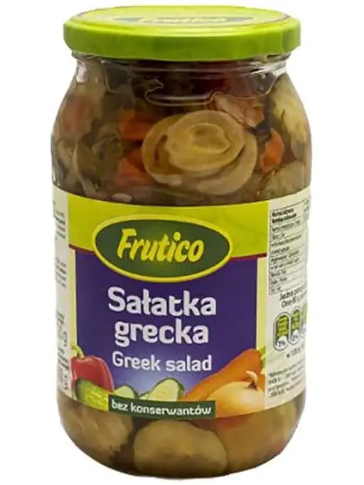 Frutico Grekisk Blandad Sallad 900ml ✖ 8