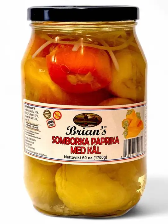 Brians Paprika Somborka Med Kål 1,5kg ✖ 6