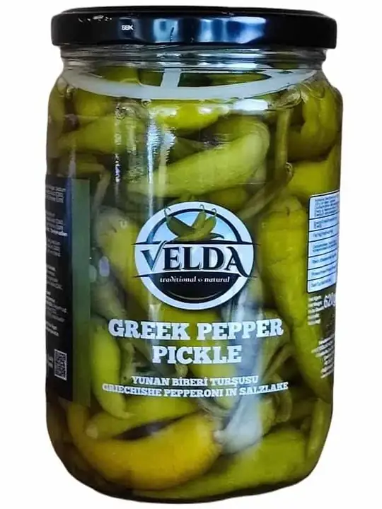 Velda Inlagda Grekisk Feferoni 720ml ✖ 12