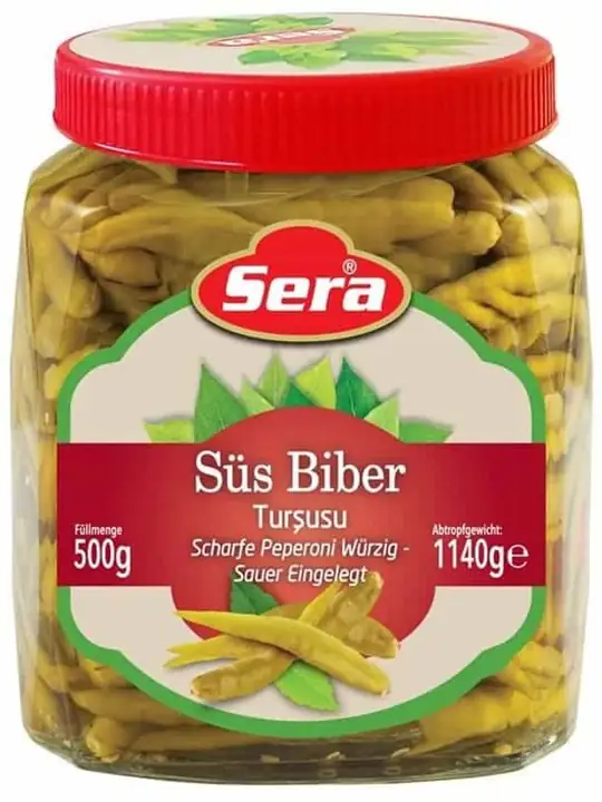 Sera Extra Stark Inlagd Peperoni 1240ml ✖ 6