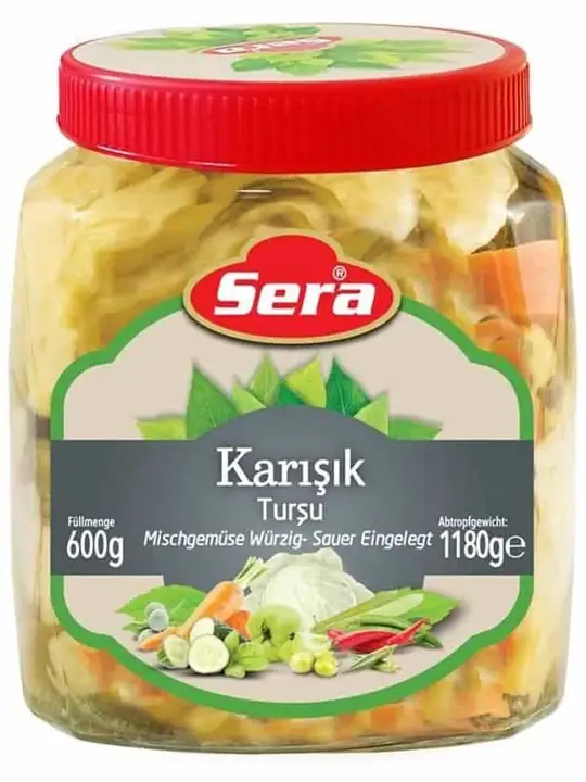 Sera Blandad Inlagd Gurka 1240ml ✖ 6