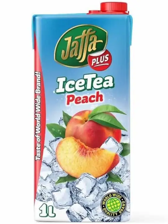 Jaffa Plus Ice Tea - persika 1L ✖ 12