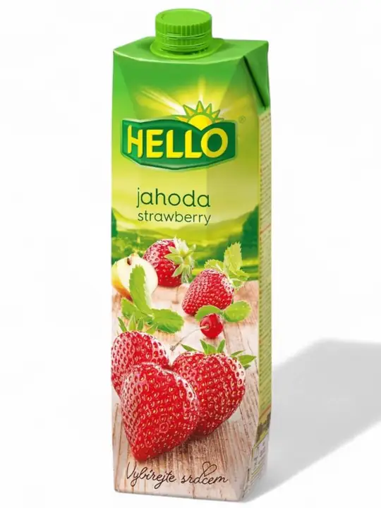 Hello Jordgubbs Nektar 1L ✖ 12
