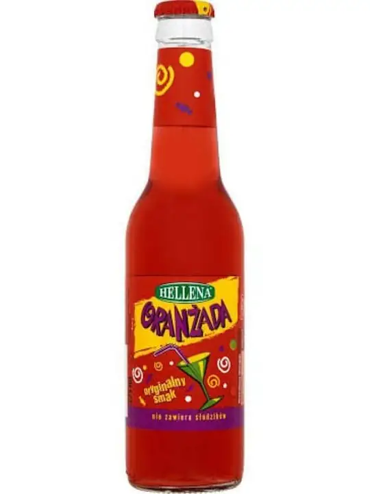 Hellena Oranzada Röd Apelsin Läsk 275ml ✖ 8