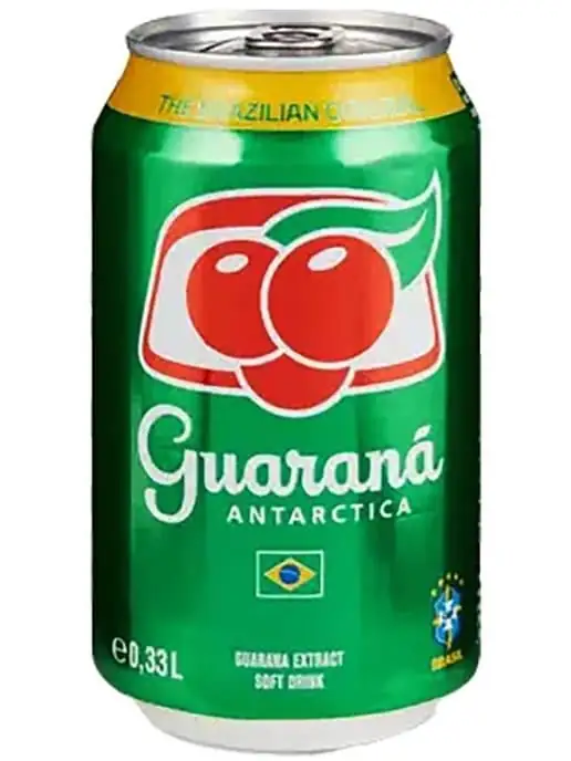 Guarana Antarctica Brasiliansk Guarana Läsk 330ml ✖ 24