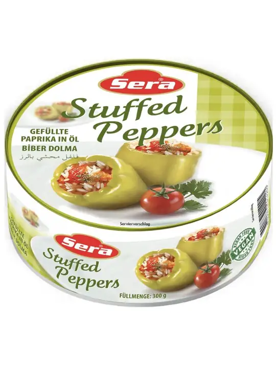 Sera Färdigmat Fyllda Paprikor 320g ✖ 12