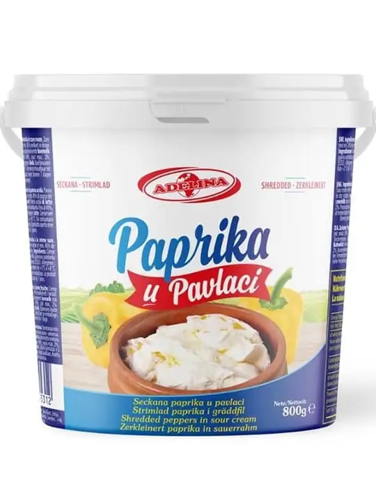 Adelina Paprika i Gräddfil (Strimlad) 800g ✖ 6