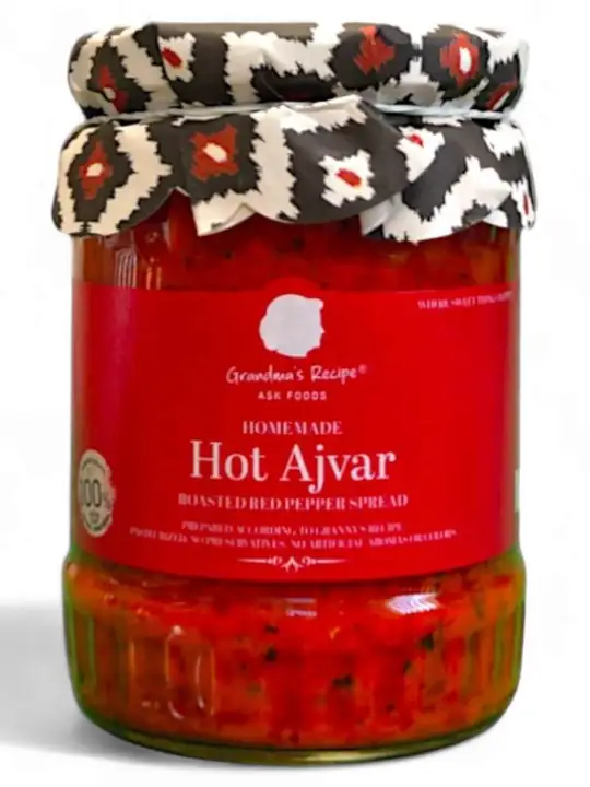Grandma's Recepi Hemgjord Ajvar Stark 550g ✖ 6
