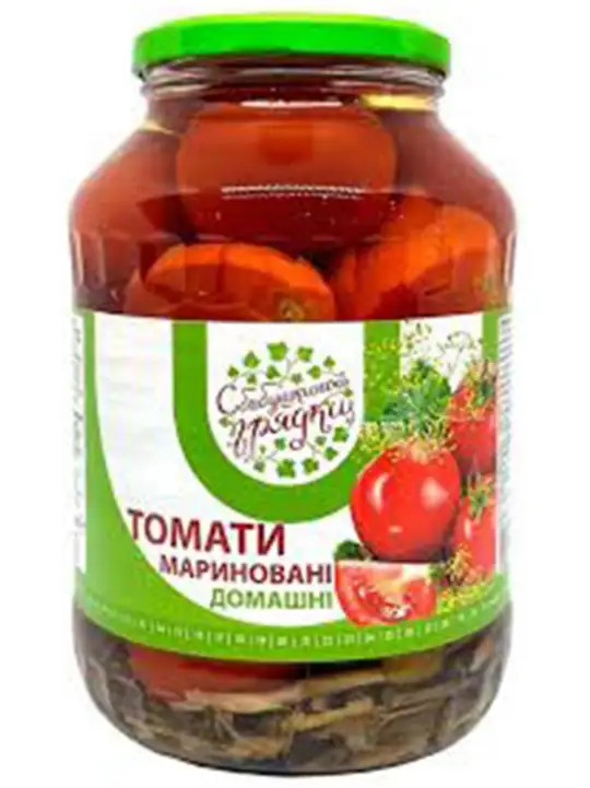 Babusina gryadka Hemlagade marinerade tomater 880g ✖ 6