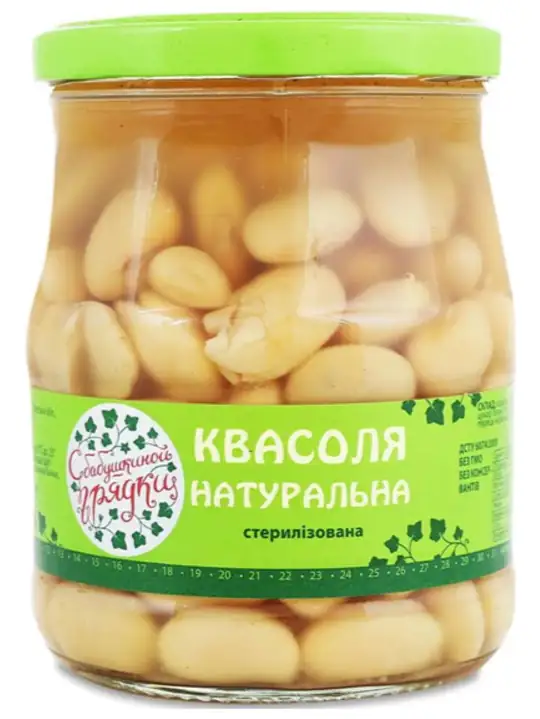 Babusina gryadka Kokt Naturliga vita bönor 520g ✖ 12