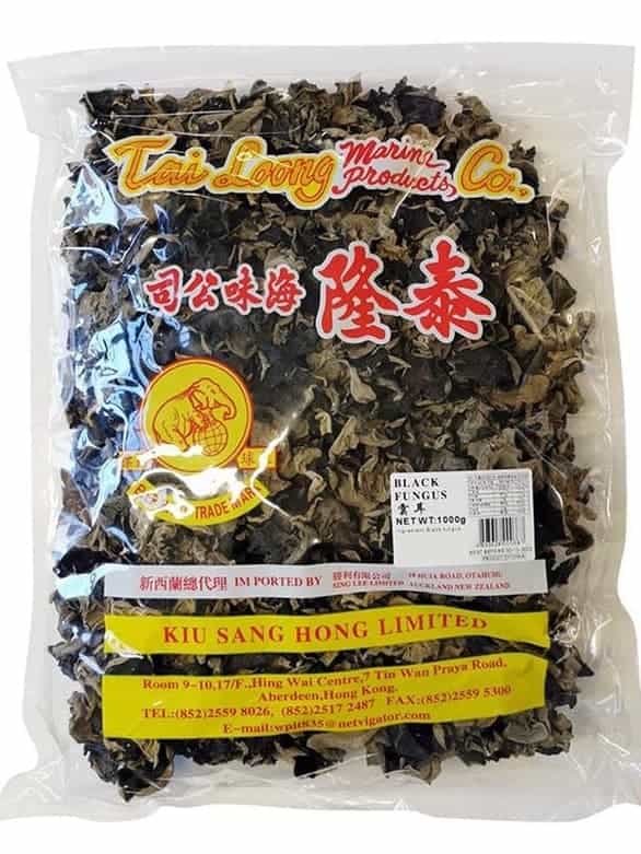 Tai Loong Torkad Svart Svamp 1kg ✖ 10