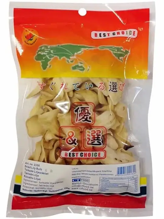 Best Choice Torkade Liljelökar 100g ✖ 25