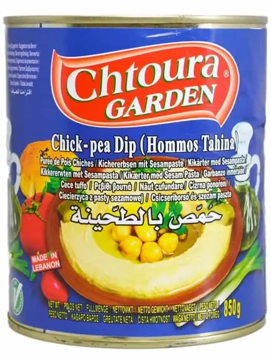 Chtoura Garden Hummus med Tahini 850g ✖ 12