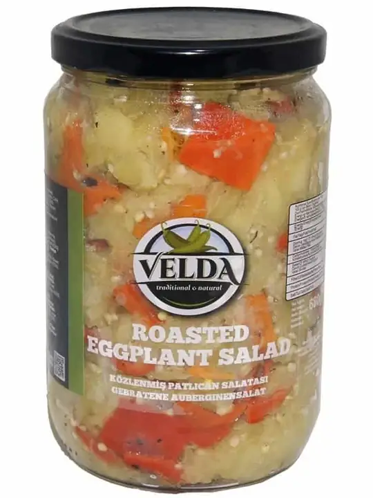 Velda Rostad Auberginesallad 720ml ✖ 12