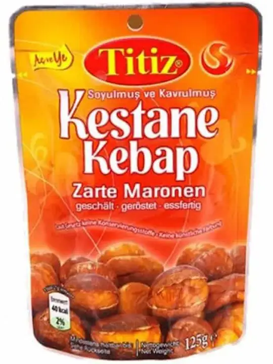 Titiz Färdiga Kastanjer Vakuumförpackade 125g ✖ 30