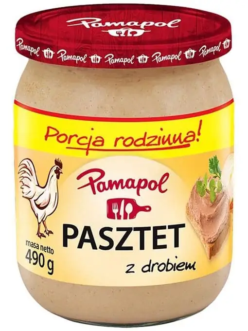 Papapol Polsk Kycklingpastej 490g ✖ 4