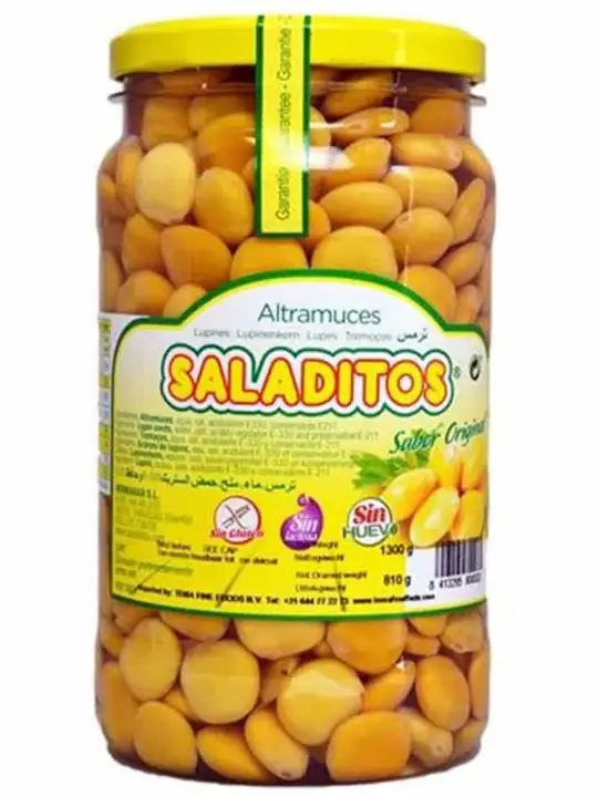 Saladitos Lupinbönor (Altramuces) 1,3kg ✖ 6