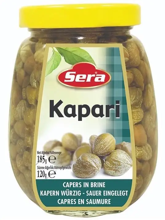 Sera Kapris i Glasburk 190ml ✖ 20
