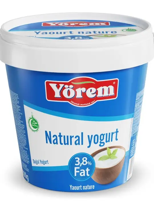 Yörem Naturlig Yoghurt 3,8% Fett 2kg