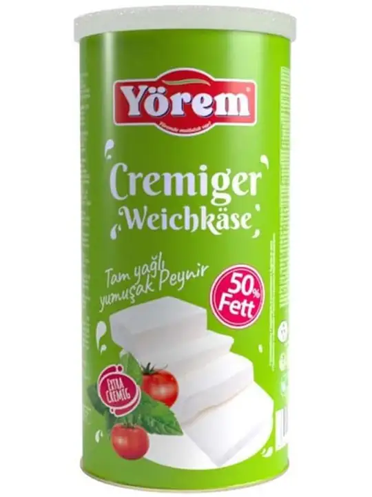 Yörem Helmjölk Mjukost (50% Fett) 800g ✖ 6