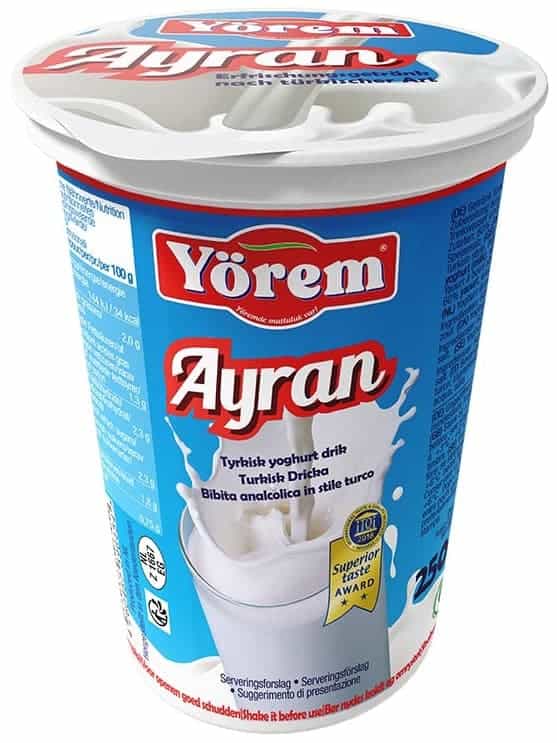 Yörem Ayran (Saltad Yoghurt Dryck) 244ml ✖ 20