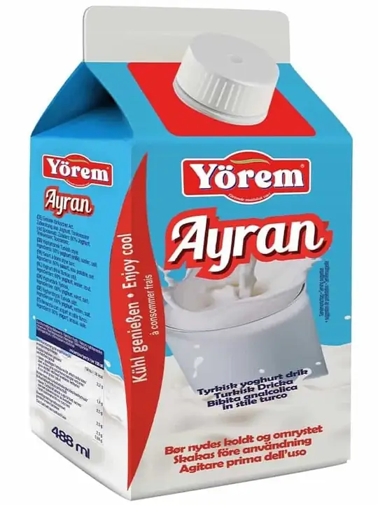 Yörem Ayran Yoghurtdryck 488ml ✖ 12