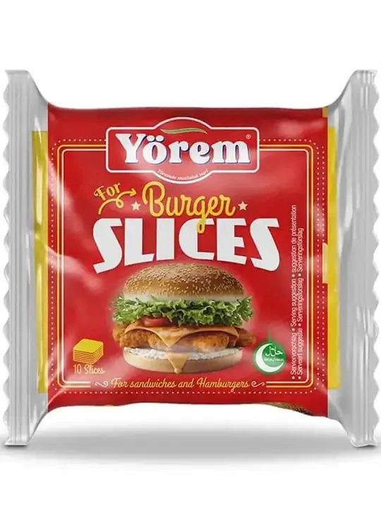 Yörem Burgerskivor ost 10 Skivor 200g ✖ 24