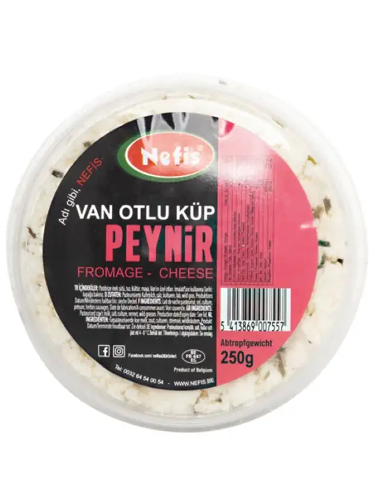Nefis Tärnad ost med örter i Van-stil 450g ✖ 12