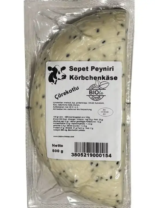 BIOla Korgost med Svartfrö 500g ✖ 8