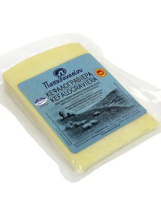 Papathanasiou KefaloGraviera Ost (Får- och Getmjölk) 200g ✖ 12