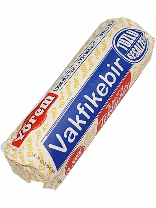 Yörem Vakfikebir Saltat Smör(100%) 250g ✖ 20