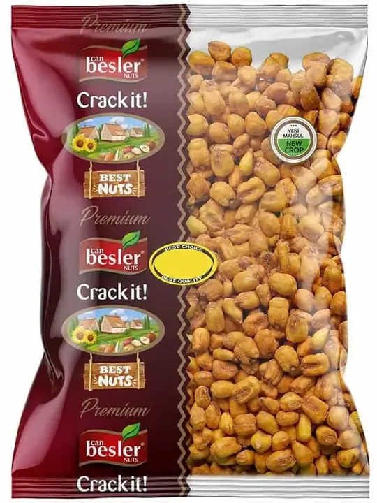 CanBesler Nuts BBQ Rostade Majskorn 150g ✖ 12