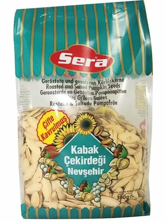 Sera Dubbelrostade Pumpafrön Stora Nevsehir 300g ✖ 15