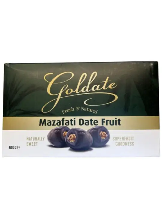 Goldate Färska Mazafati Dadlar 600g ✖ 12