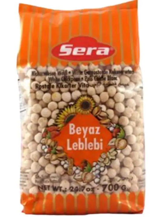 Sera Rostade Vita Kikärtor 300g ✖ 12