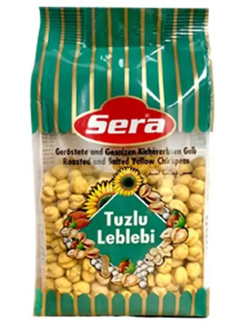 Sera Rostade Gula Kikärtor Saltade 350g ✖ 12