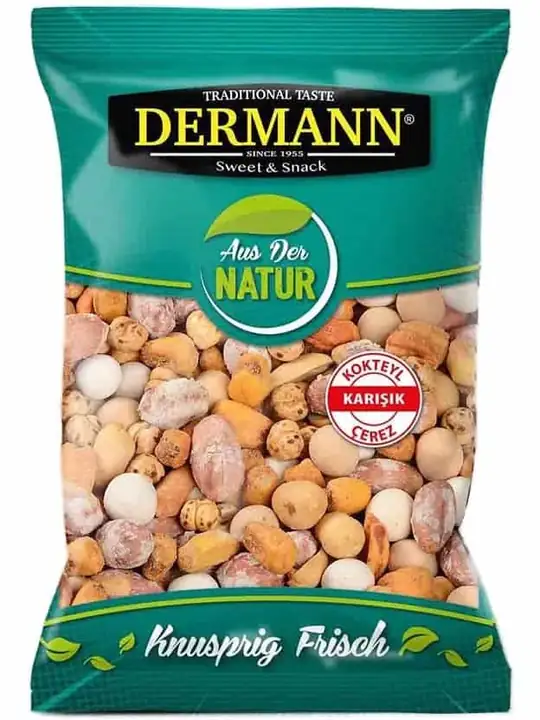 Dermann Cocktail Blandade Nötter 180g ✖ 24