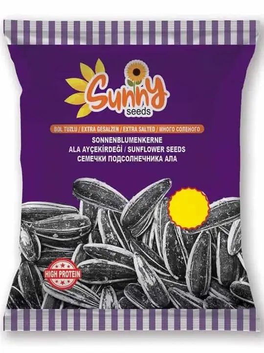 Sunny Seeds Solrosfrön - Extra Saltade 150g ✖ 36
