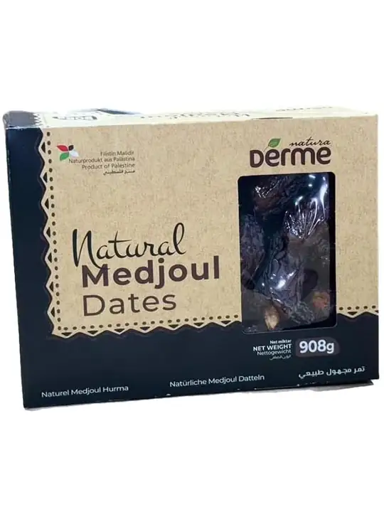 Derme Naturliga Medjoul Dadlar - små 908g ✖ 8