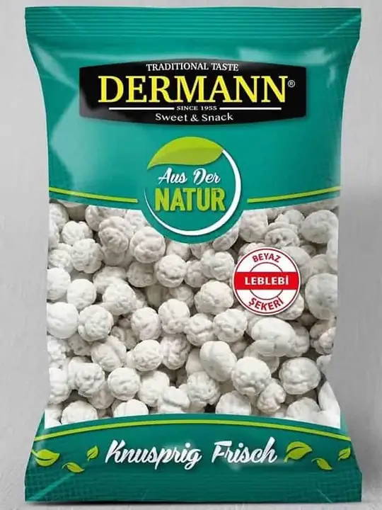Dermann Sockrade Vitt Kikärtor 200g ✖ 12